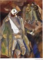 Soldat blessé contemporain de Marc Chagall